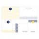 Navy & Yellow Chevron Post-it® Notes Ensemble Image 2 of 2